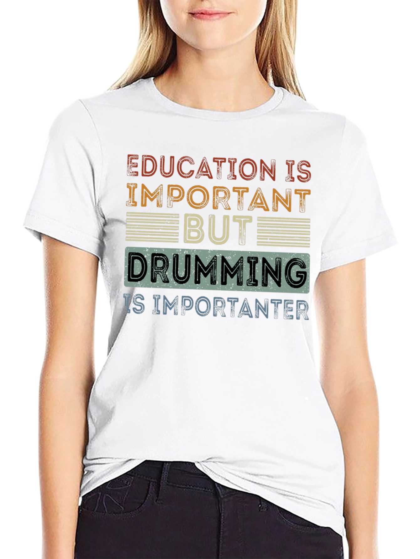 Drumming is Importanter Tee