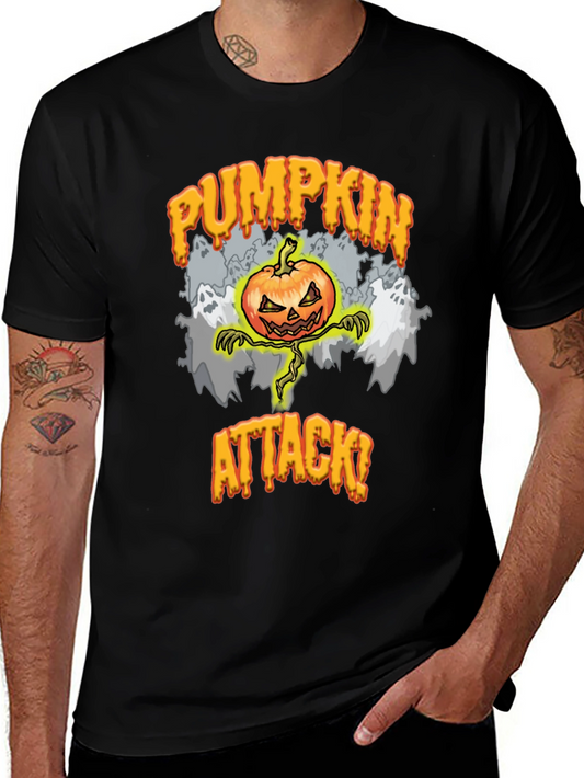 Pumpkin Attack Halloween T-Shirt