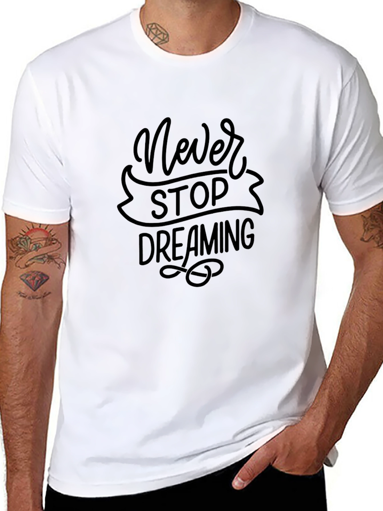 Never Stop Dreaming Graphic Tee