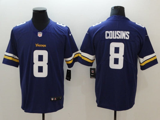 Men's Minnesota Vikings Kirk Cousins Nike Jersey -  Purple#8