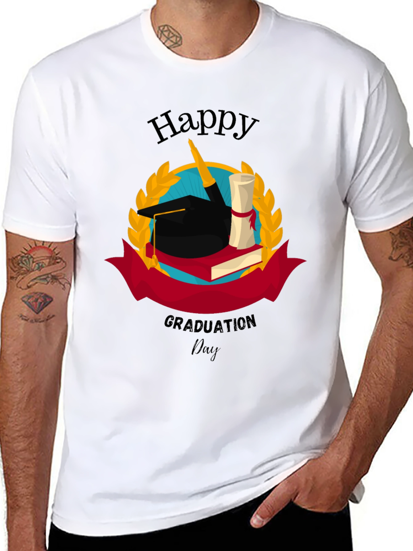 Happy Graduation Day Graphic Tee