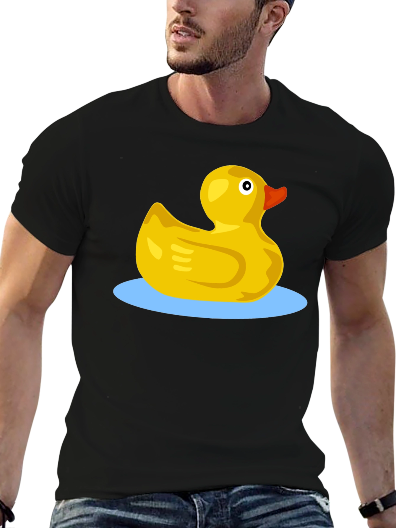 Rubber Ducky Graphic Tee - Black