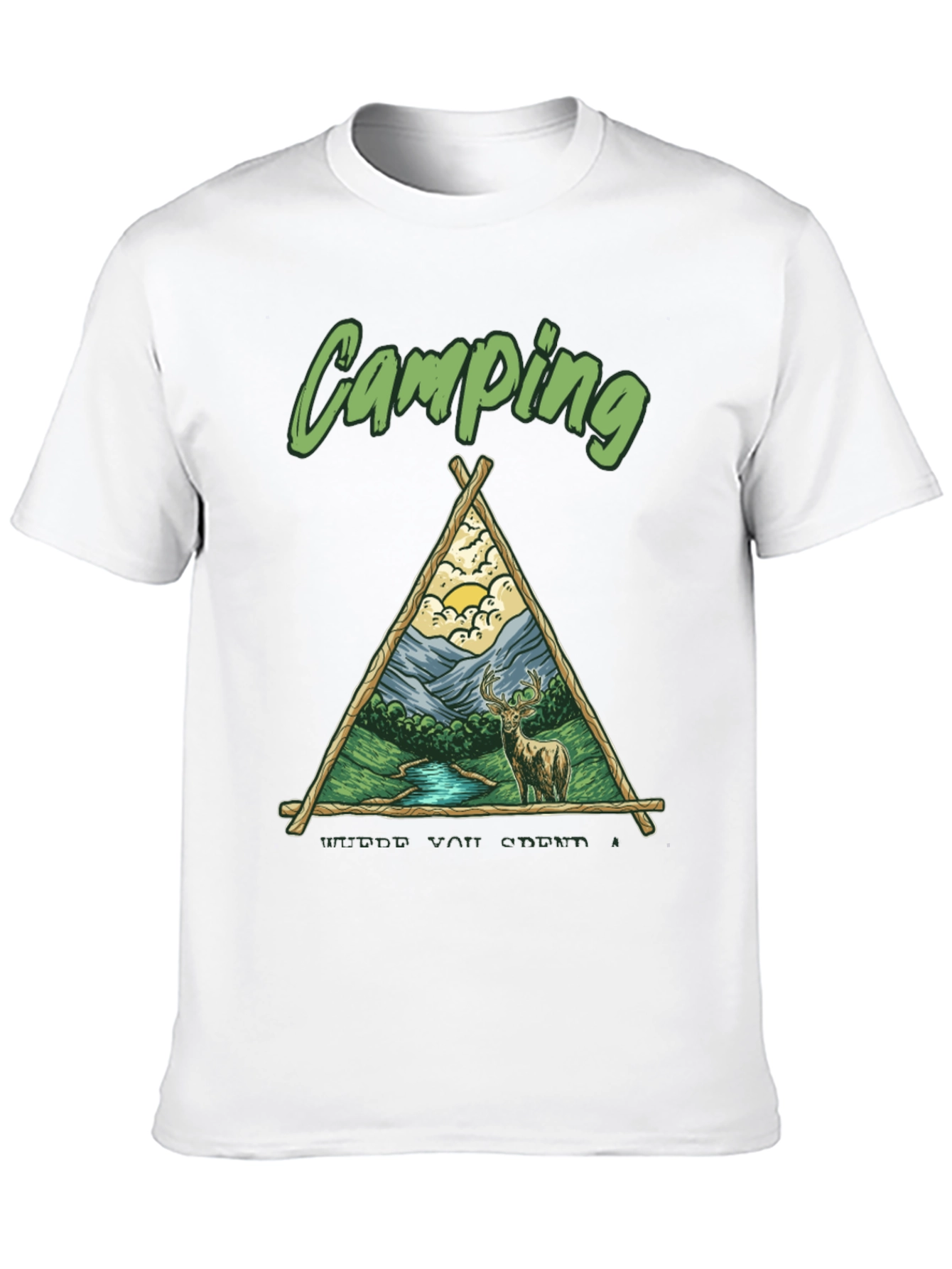Camping Adventure Graphic Tee