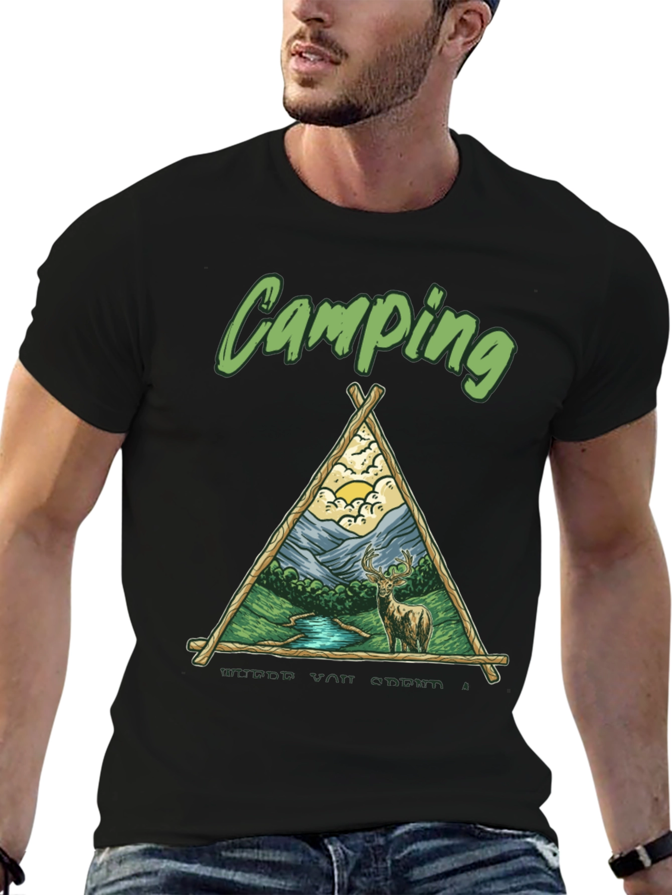 Camping Adventure Graphic Tee