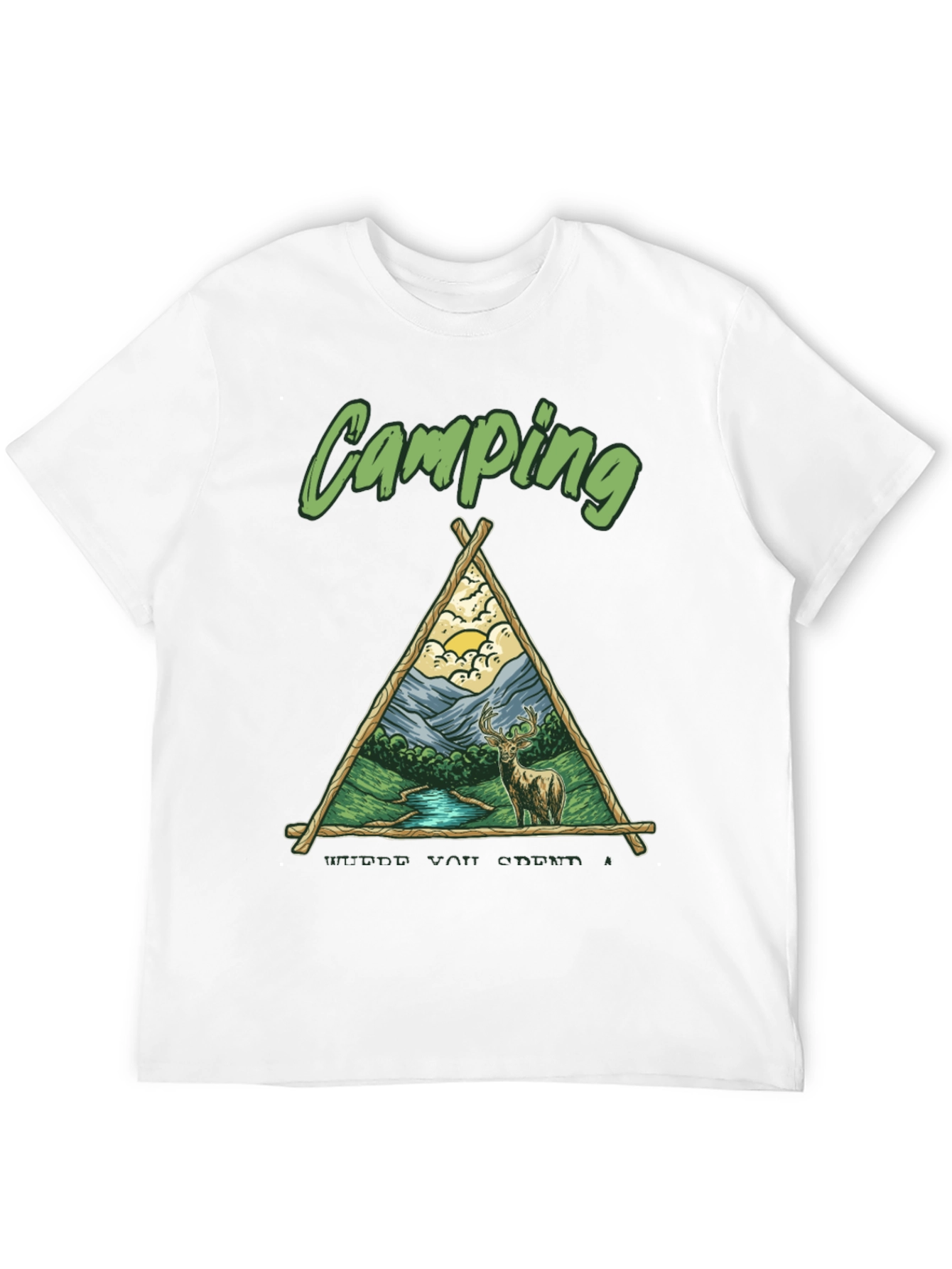 Camping Adventure Graphic Tee
