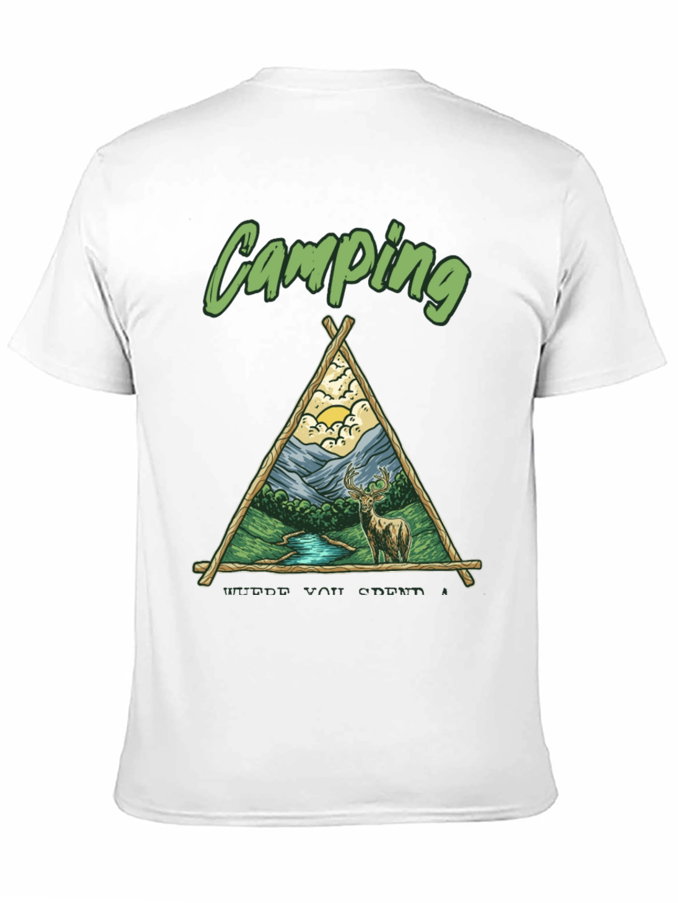 Camping Adventure Graphic Tee