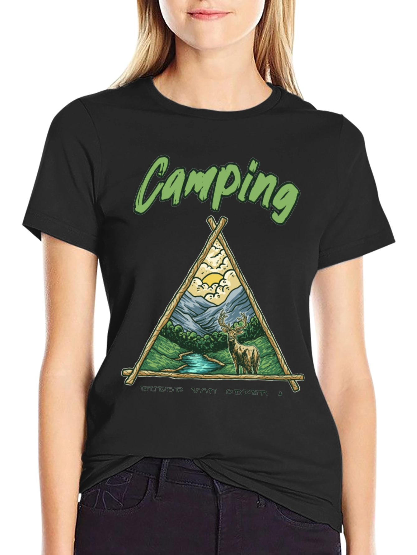 Camping Adventure Graphic Tee