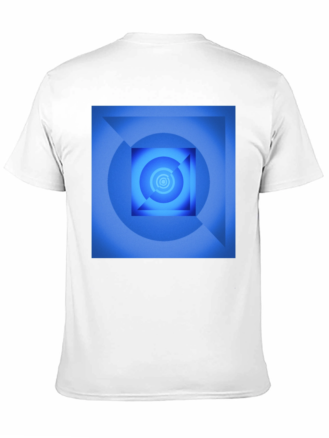 Geometric Square Design T-Shirt
