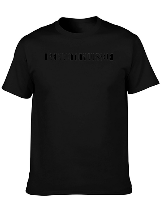 Be Kind To Yourself Black Graphic Tee