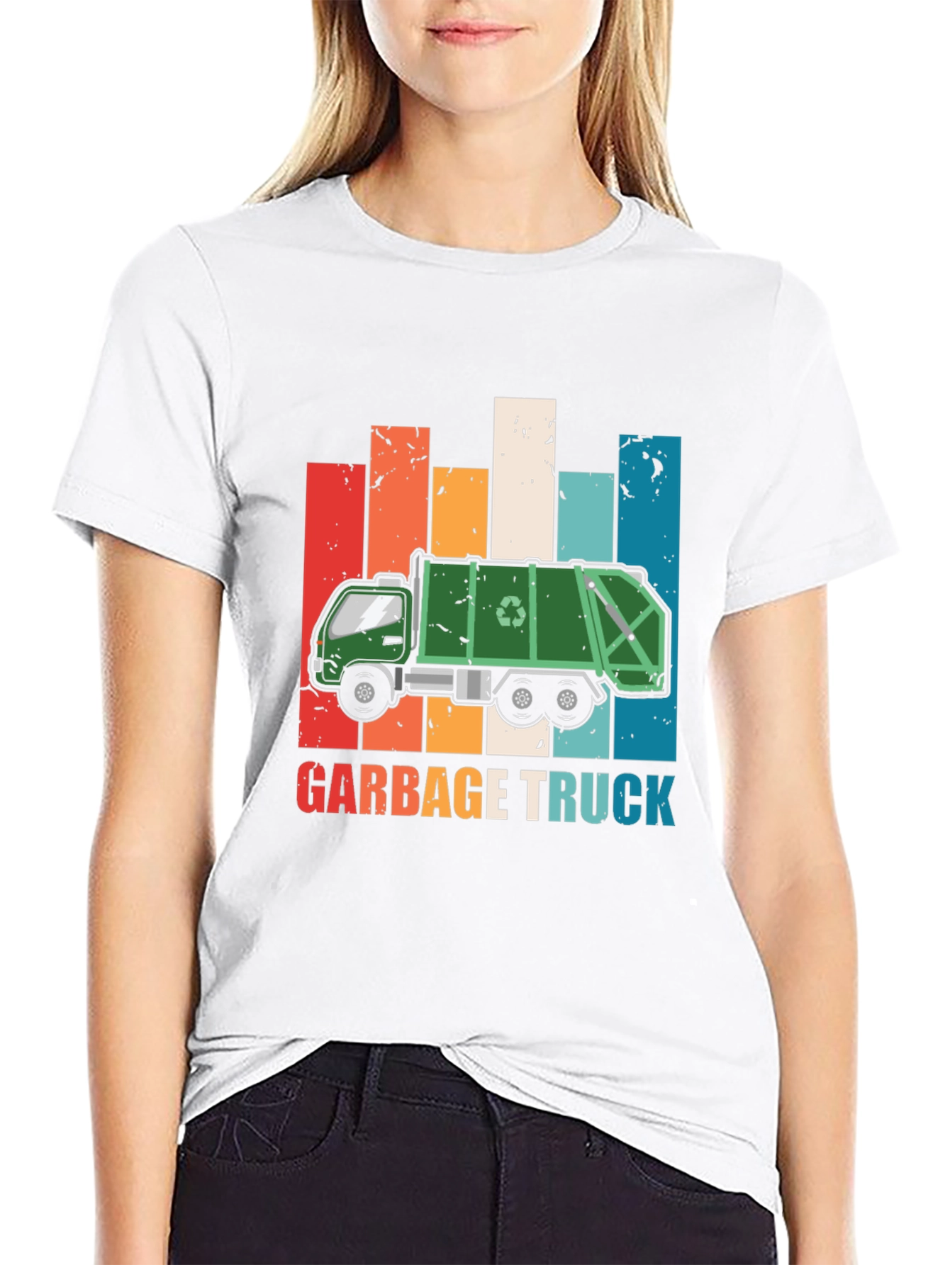 Retro Garbage Truck T-Shirt
