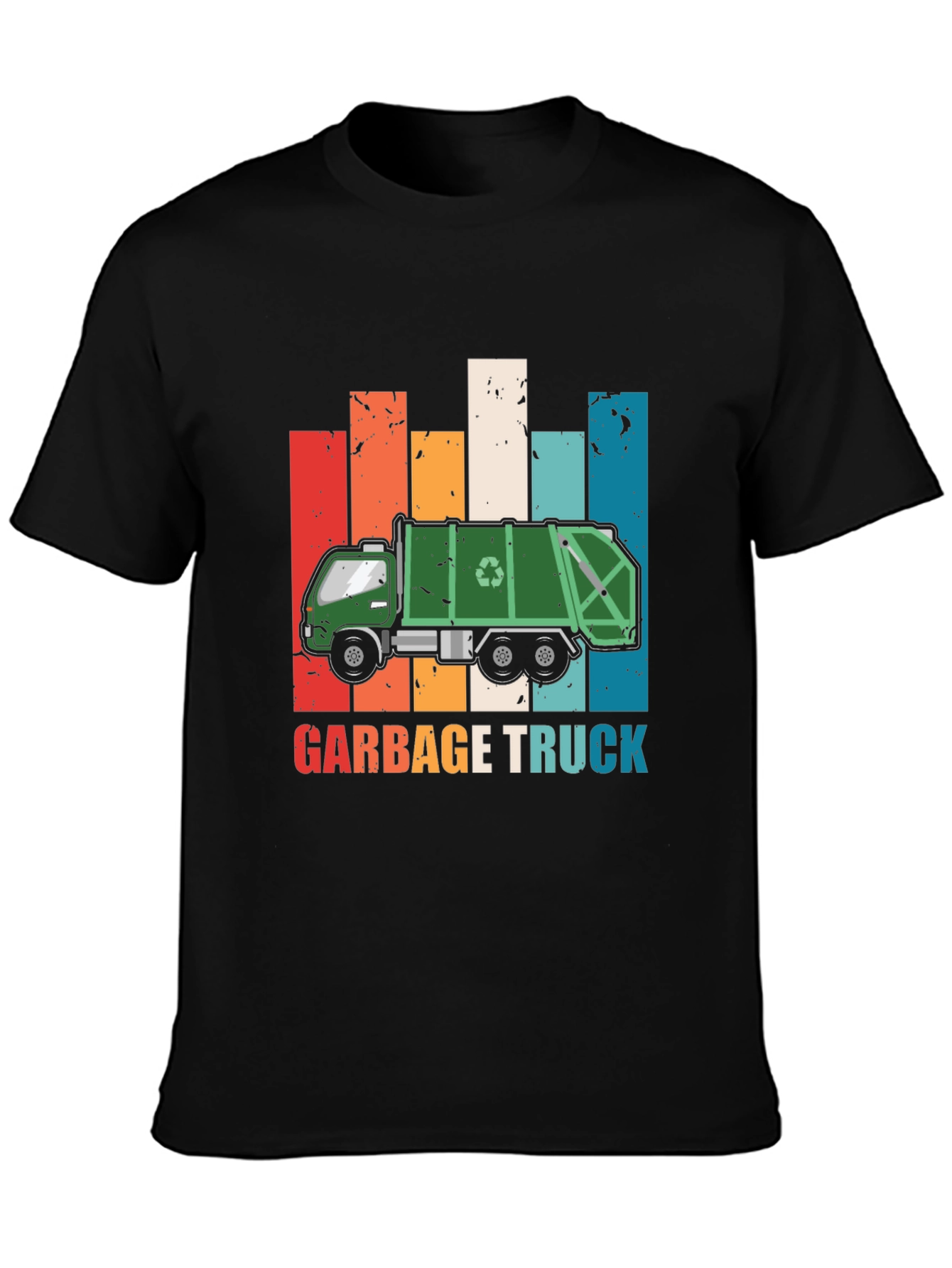 Retro Garbage Truck T-Shirt