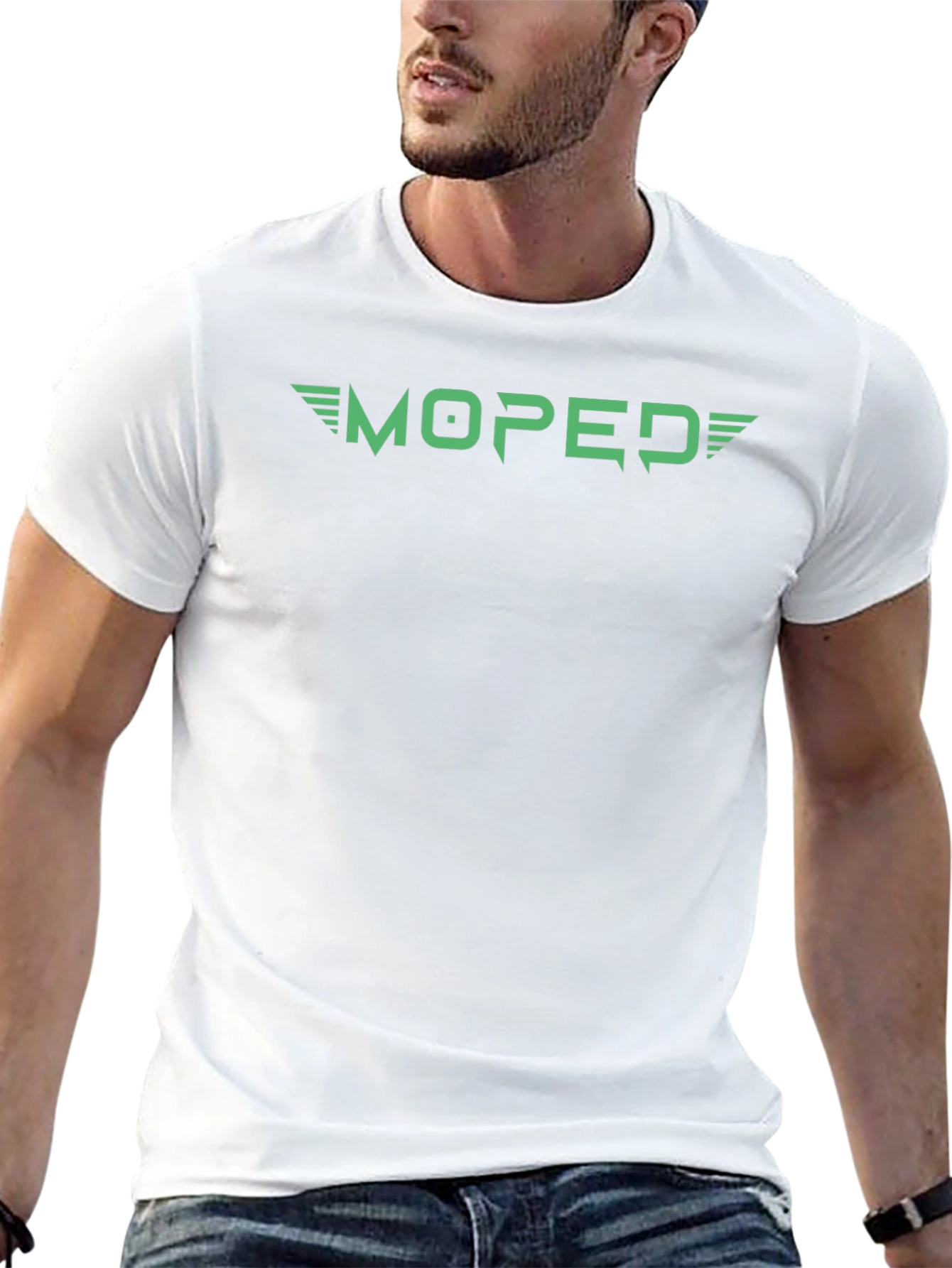 MOPED Graphic T-Shirt - Cool Casual Design