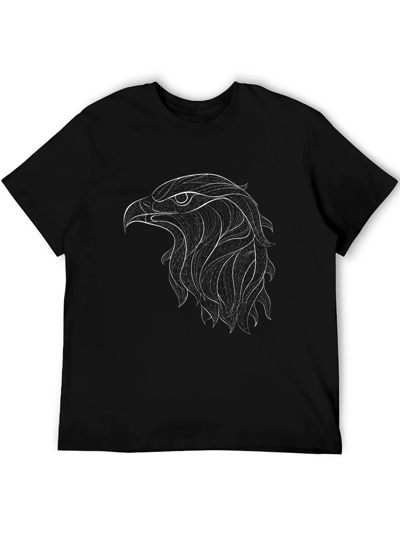 Black Eagle Graphic Tee - Stylish Mens T-Shirt