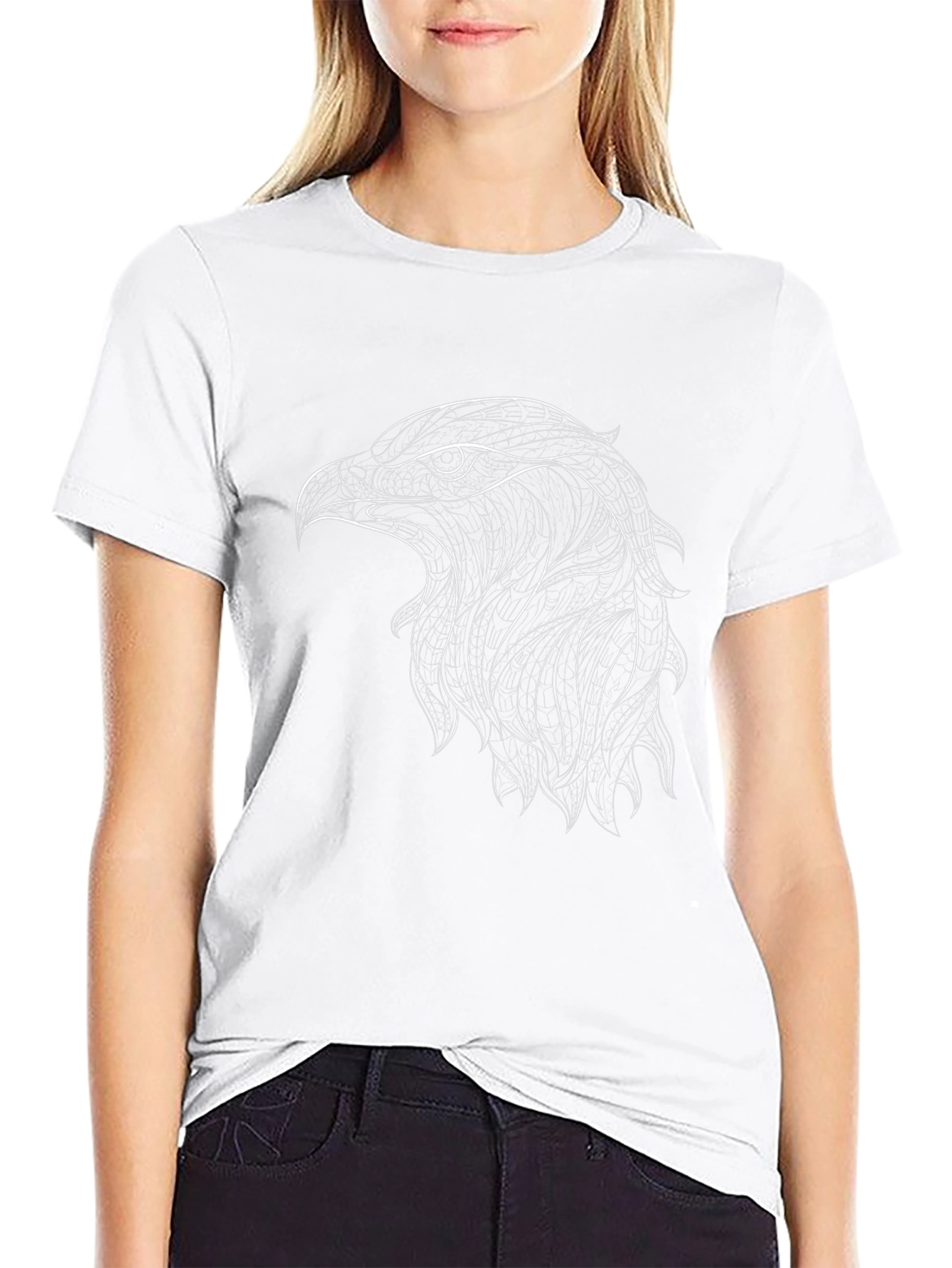 Black Eagle Graphic Tee - Stylish Mens T-Shirt