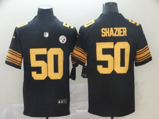 Men's Pittsburgh Steelers Ryan Shazier #50 Black Alternate Legend Jerseys
