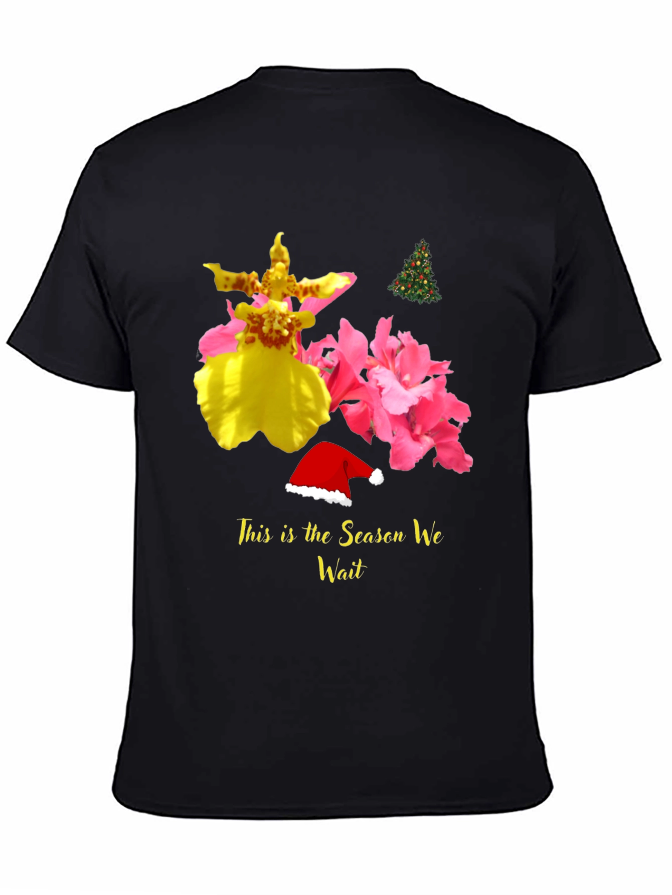Festive Floral Season Wait Tee