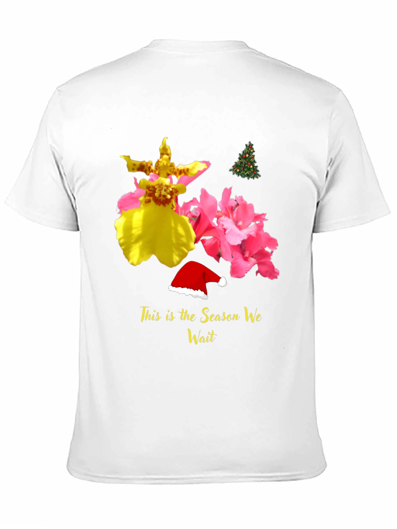 Festive Floral Season Wait Tee