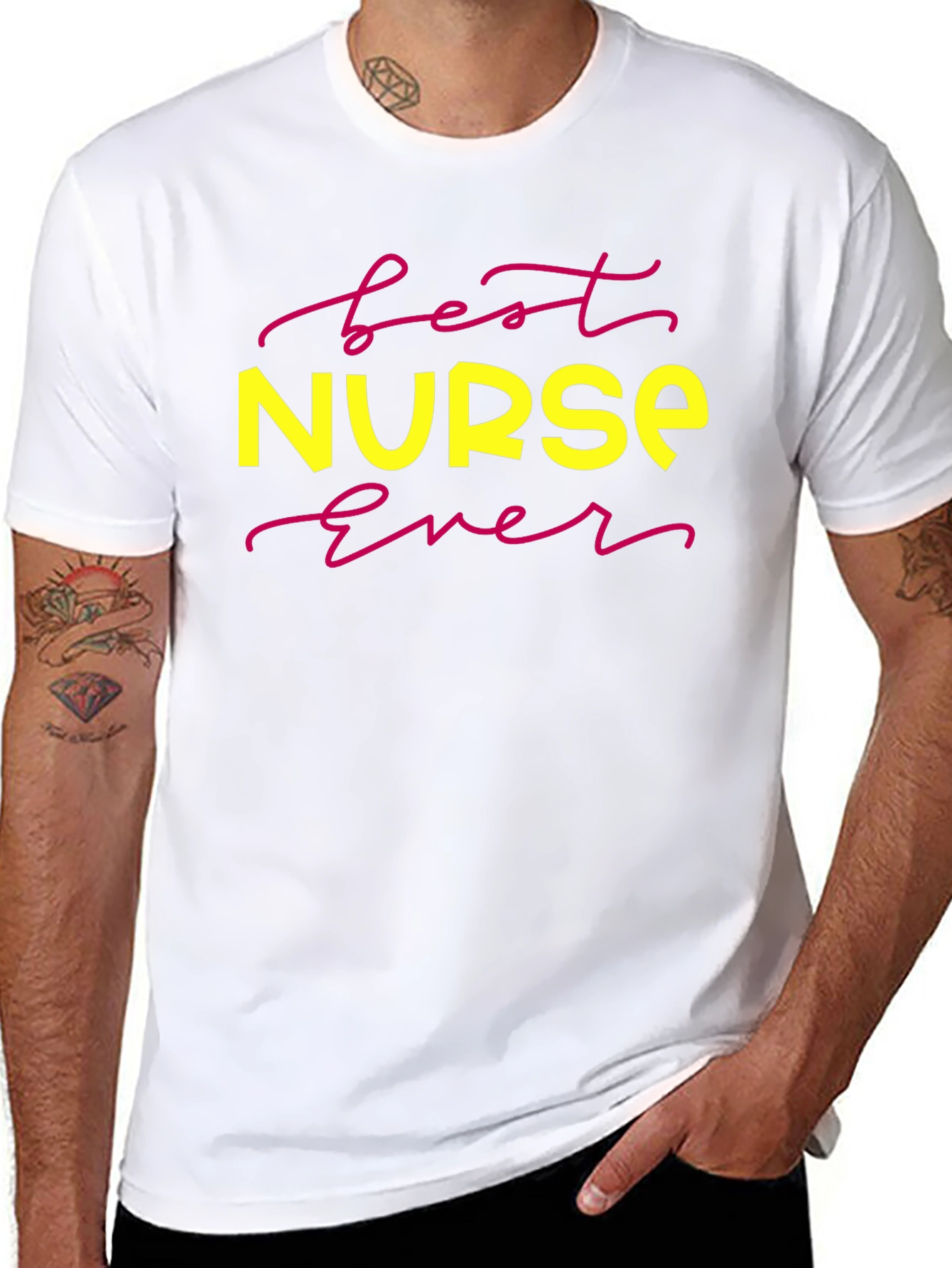 Best Nurse Ever Graphic T-Shirt