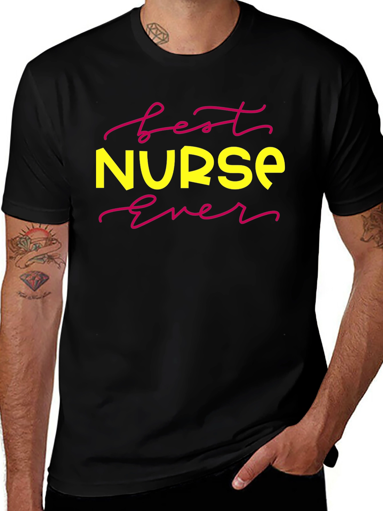 Best Nurse Ever Graphic T-Shirt