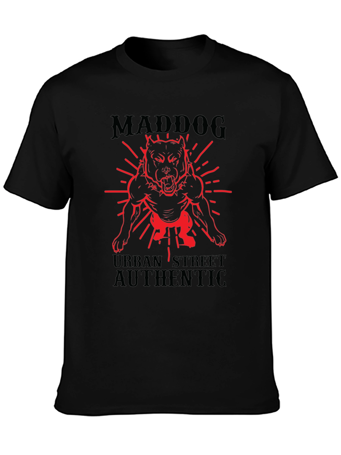 Maddog Urban Street Authentic Graphic T-Shirt