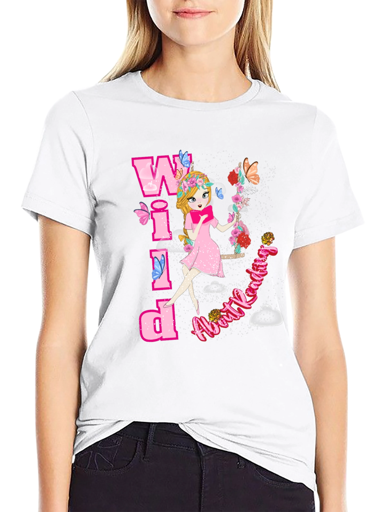 Wild About Reading Graphic T-Shirt