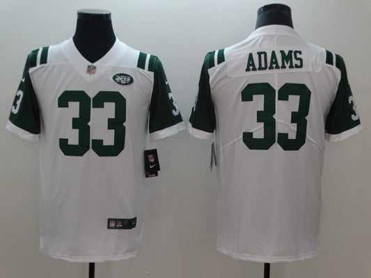 Men's New York Jets Jamal Adams #33 White Game Player Jerseys