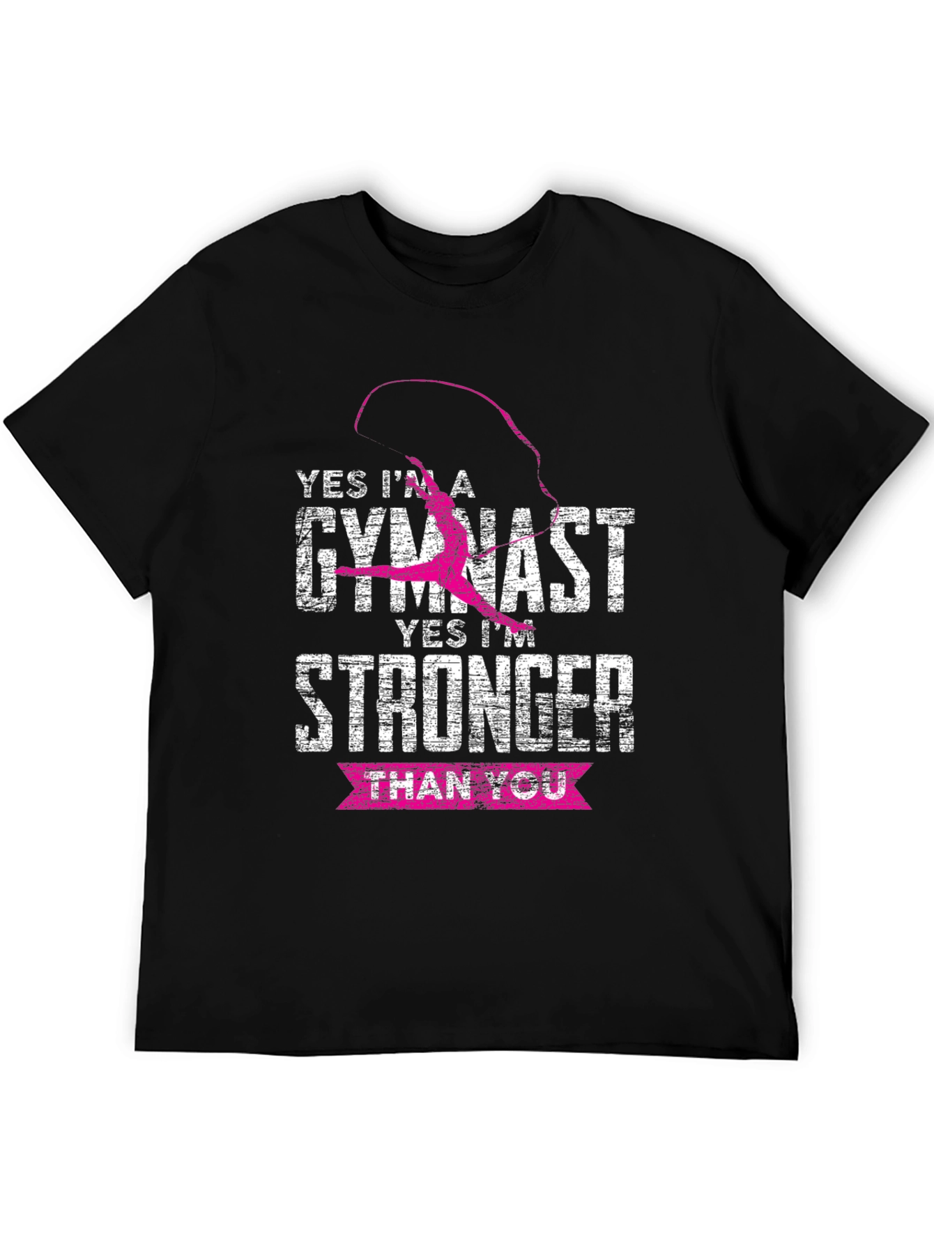 Gymnast Stronger Than You T-Shirt