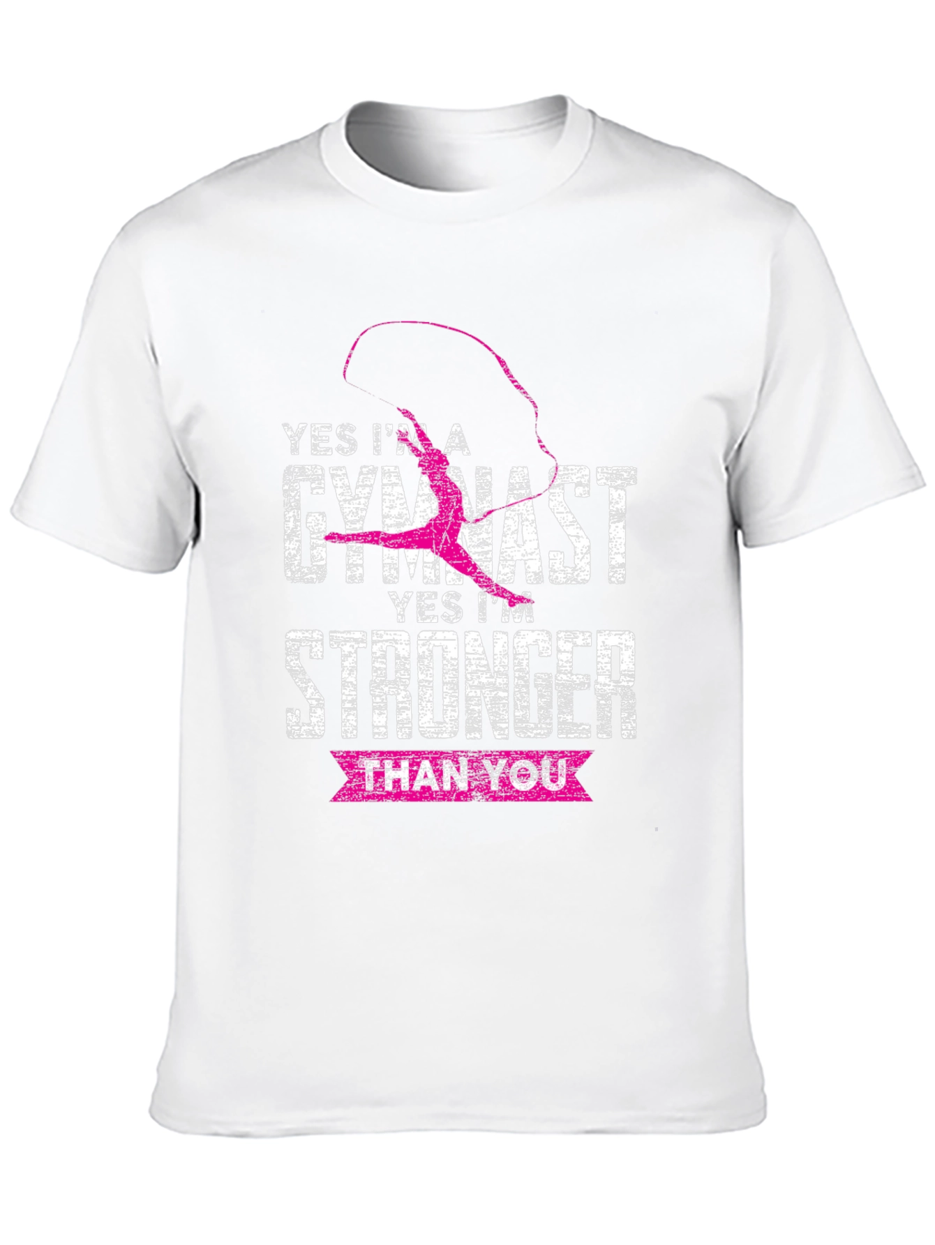 Gymnast Stronger Than You T-Shirt