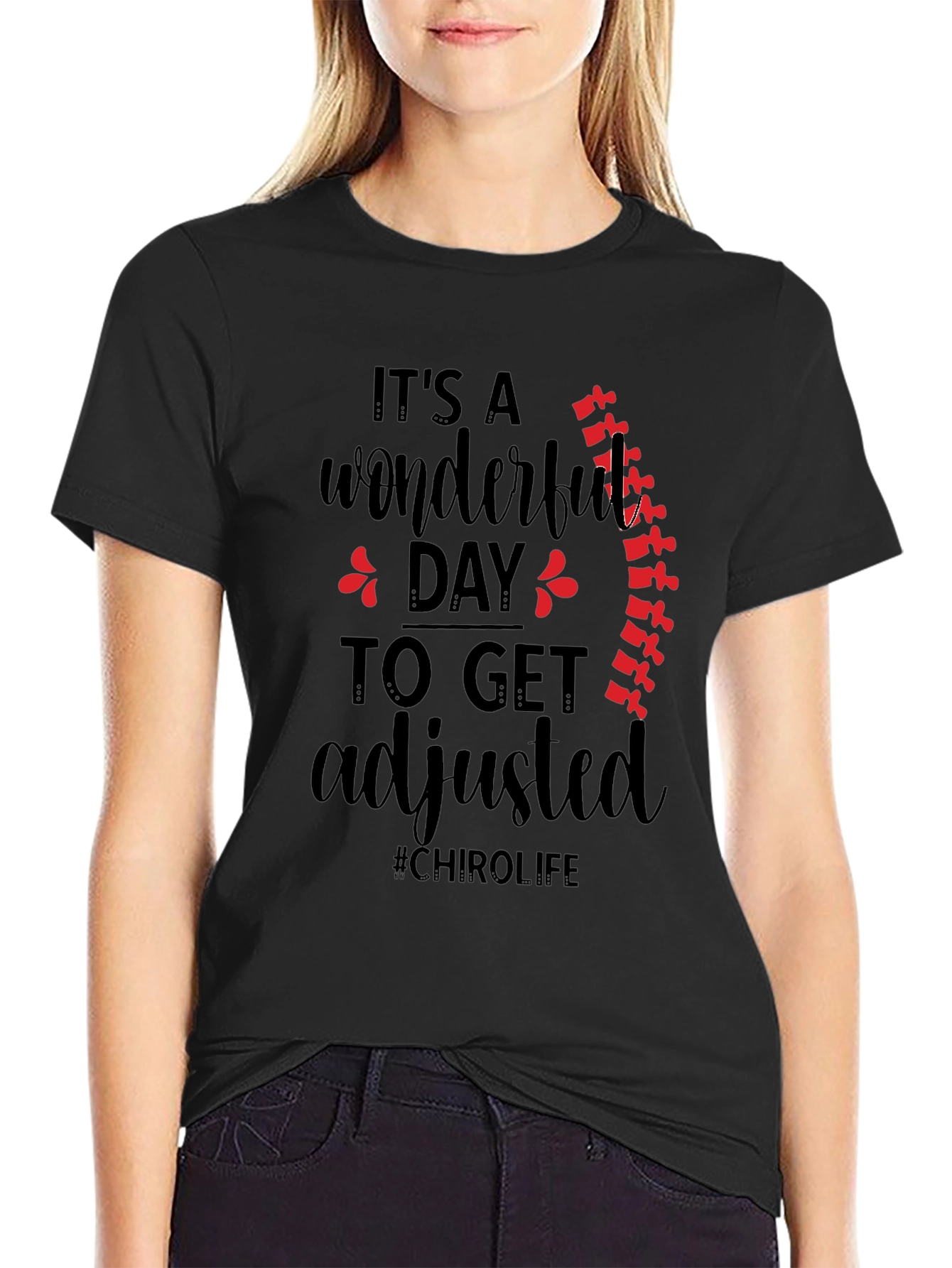Chirolife Chiropractic Adjustment T-Shirt