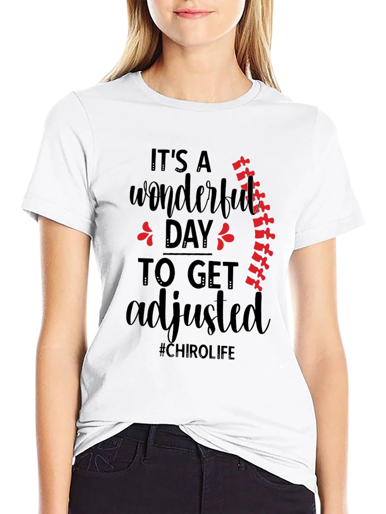 Chirolife Chiropractic Adjustment T-Shirt