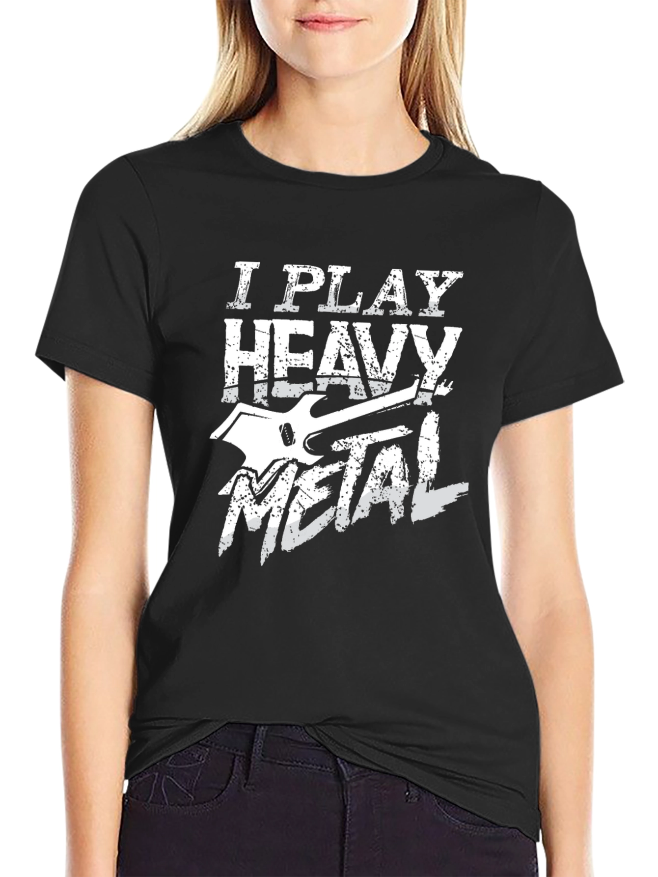 I Play Heavy Metal Graphic Tee