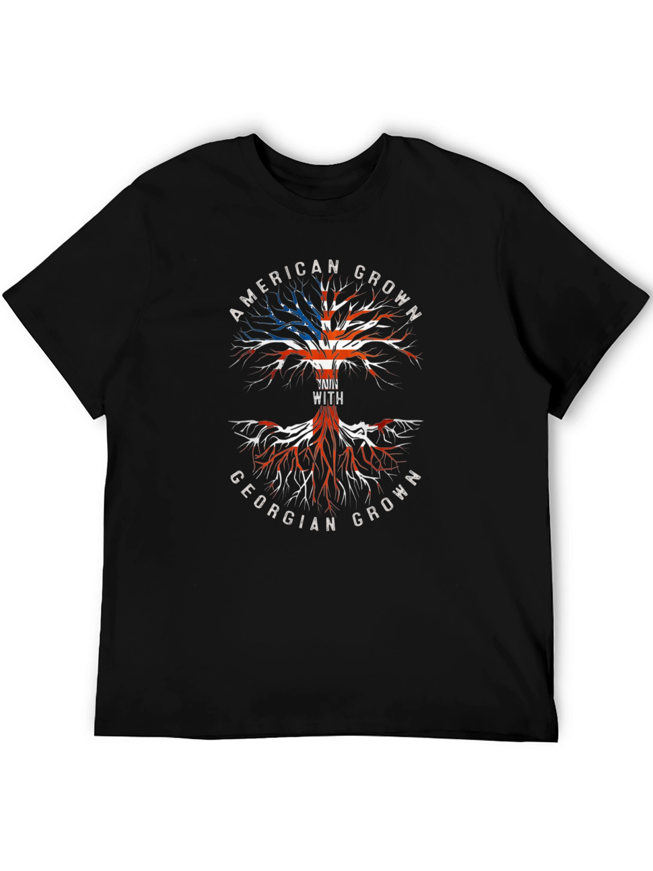 American & Georgian Grown Tree T-Shirt