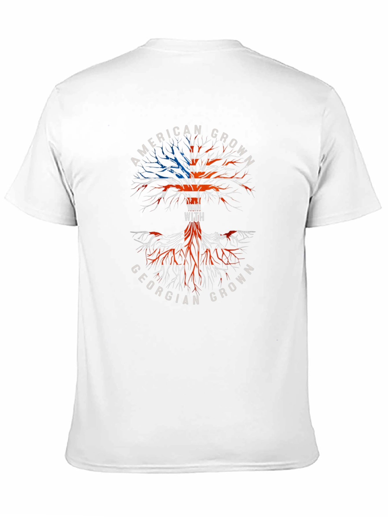 American & Georgian Grown Tree T-Shirt