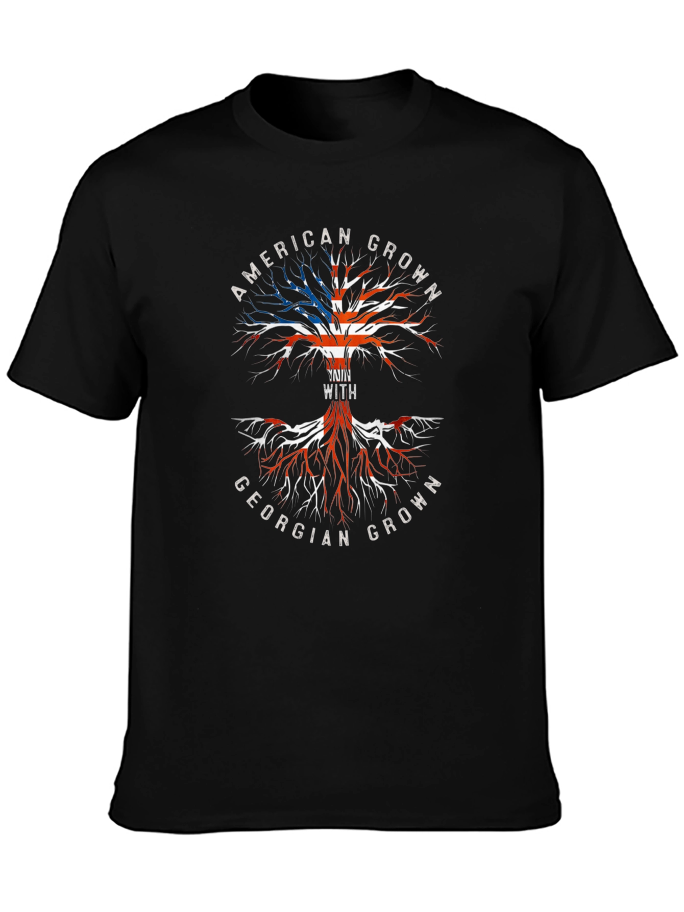American & Georgian Grown Tree T-Shirt