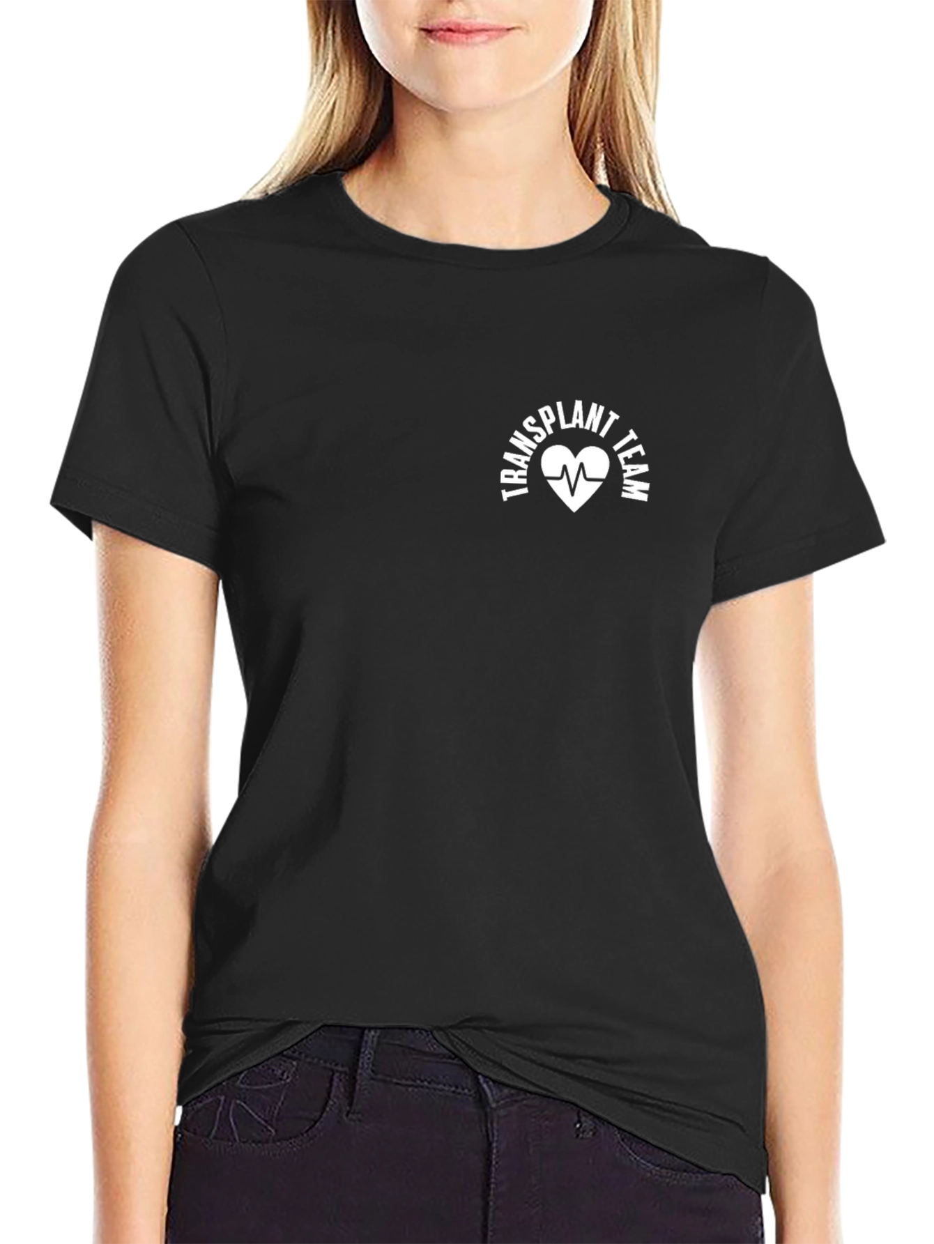 Transplant Team Black T-Shirt