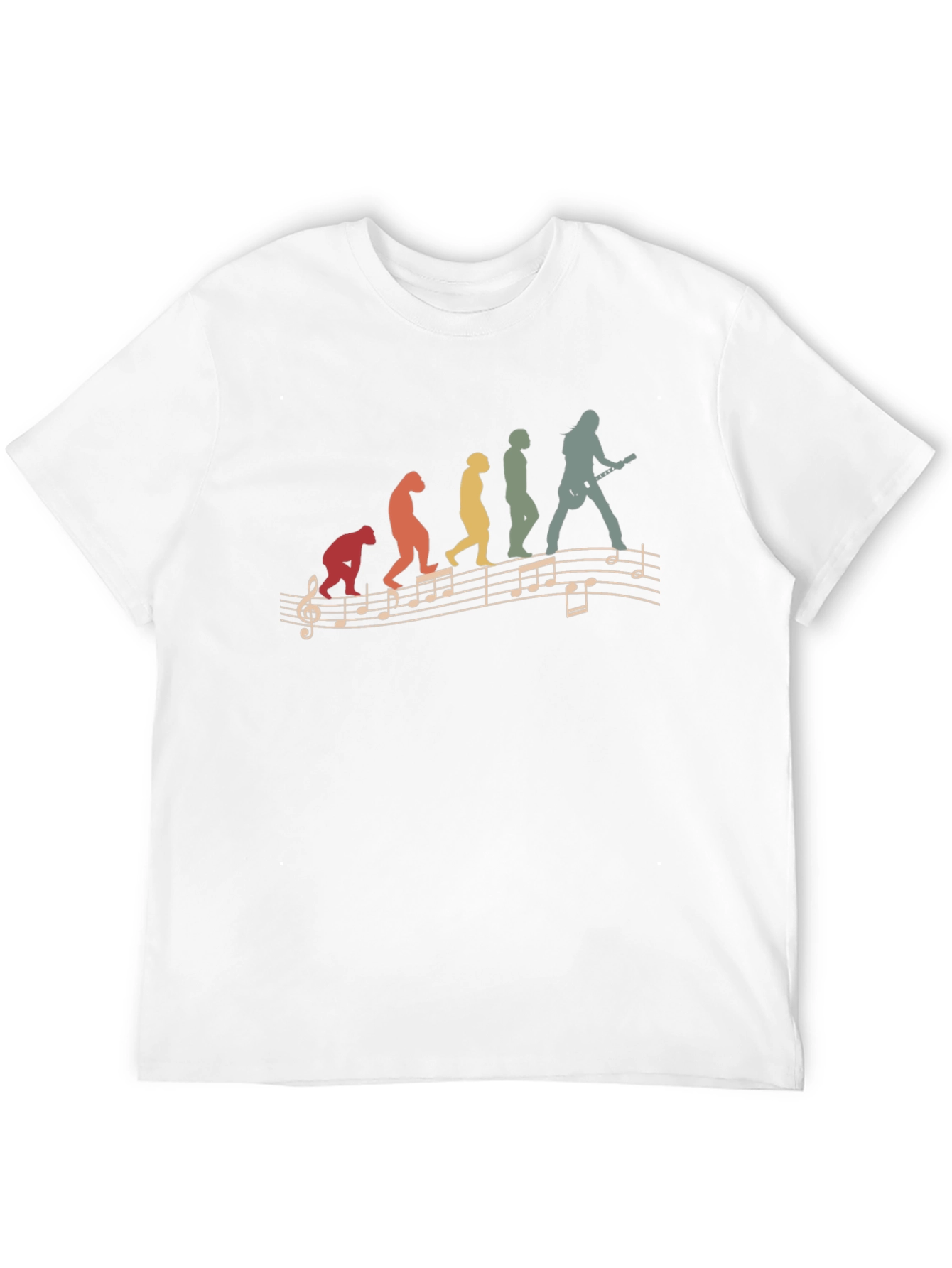 Evolution of Rock T-Shirt | Music Lover Tee