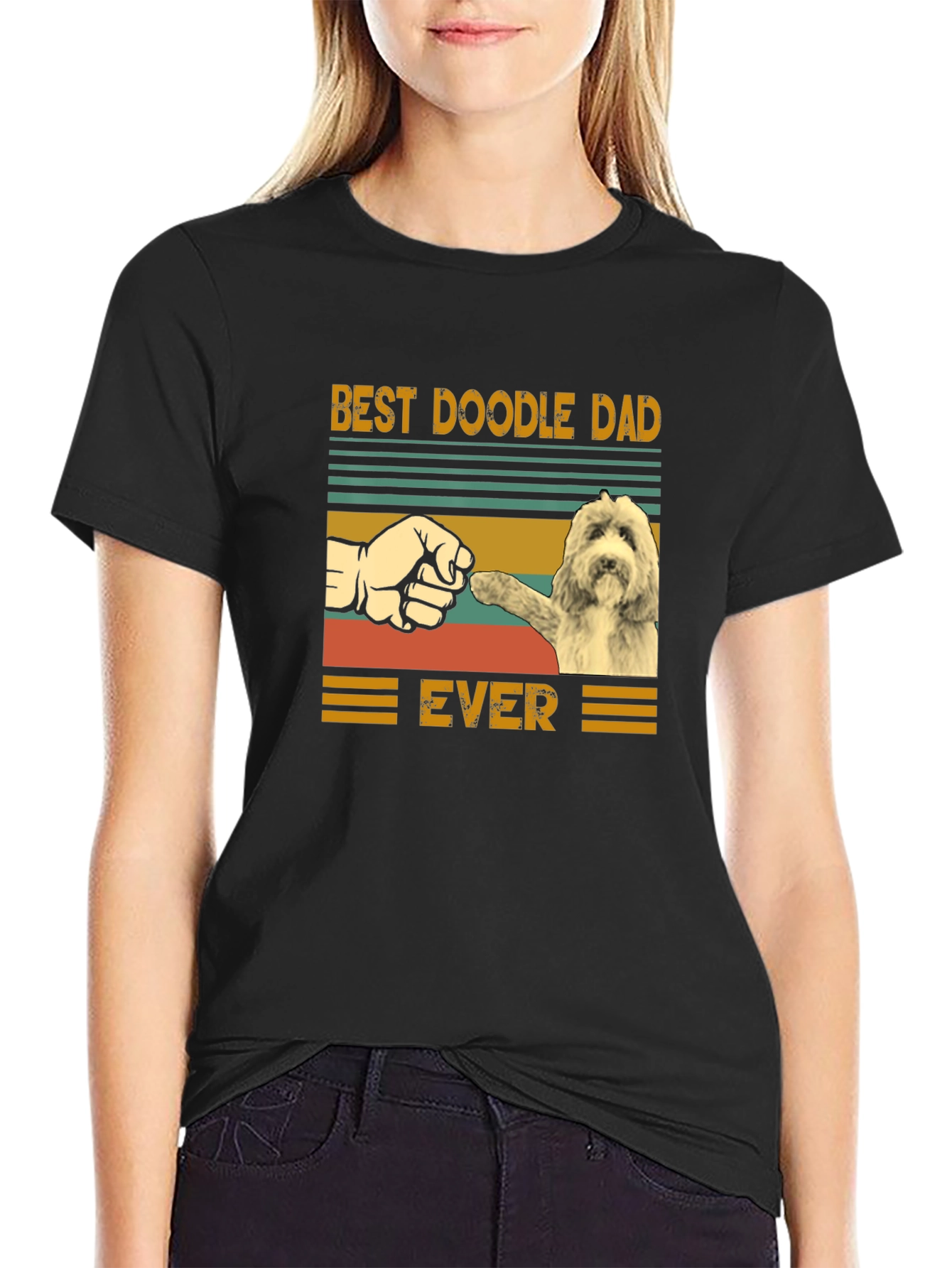 Best Doodle Dad Ever Graphic Tee