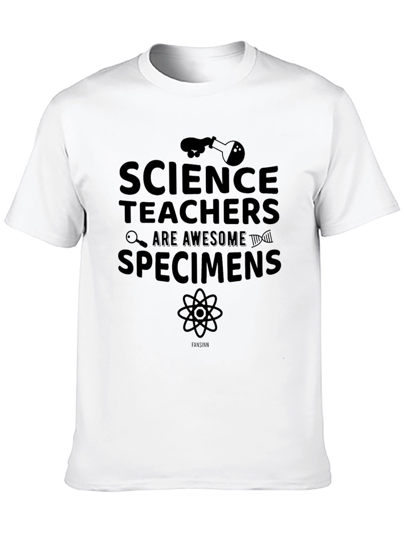Science Teachers Are Awesome Mens Black T-Shirt