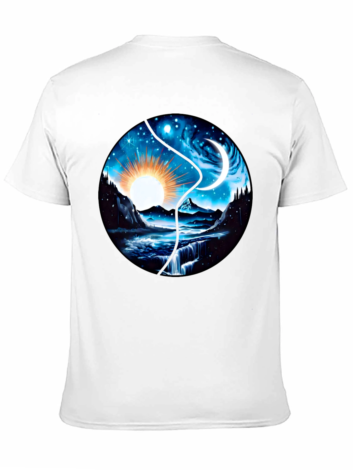 Yin Yang Sun and Moon T-Shirt