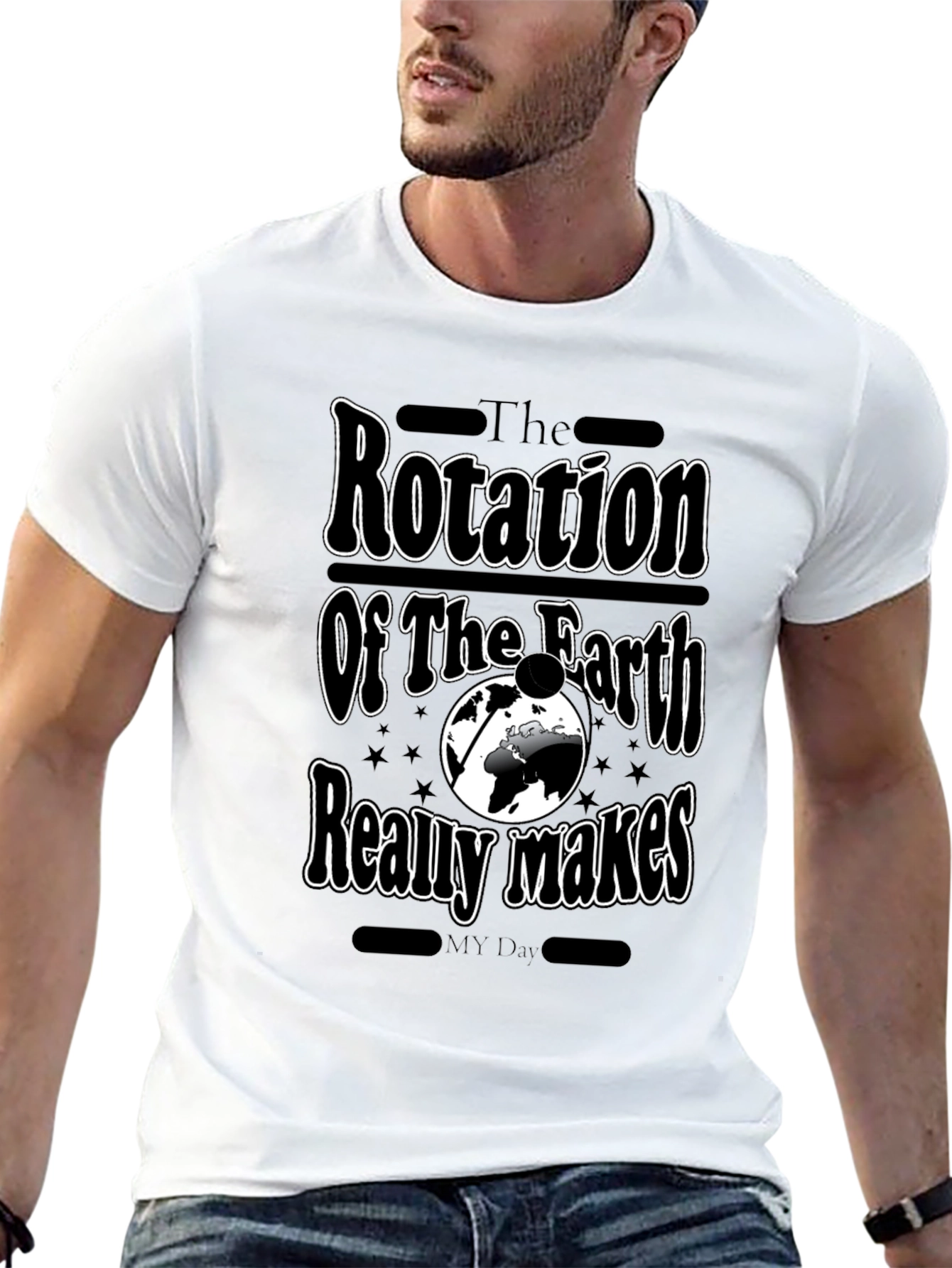Rotation of The Earth T-Shirt - Funny Science Tee