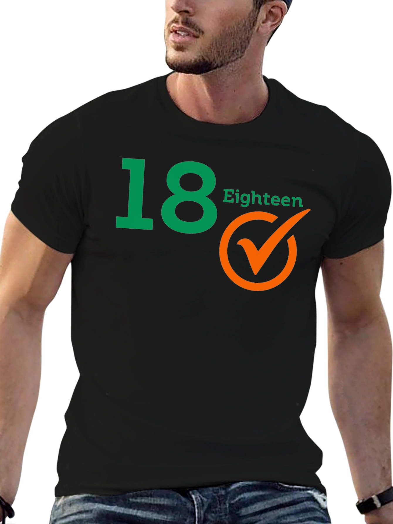 Eighteen Check T-Shirt