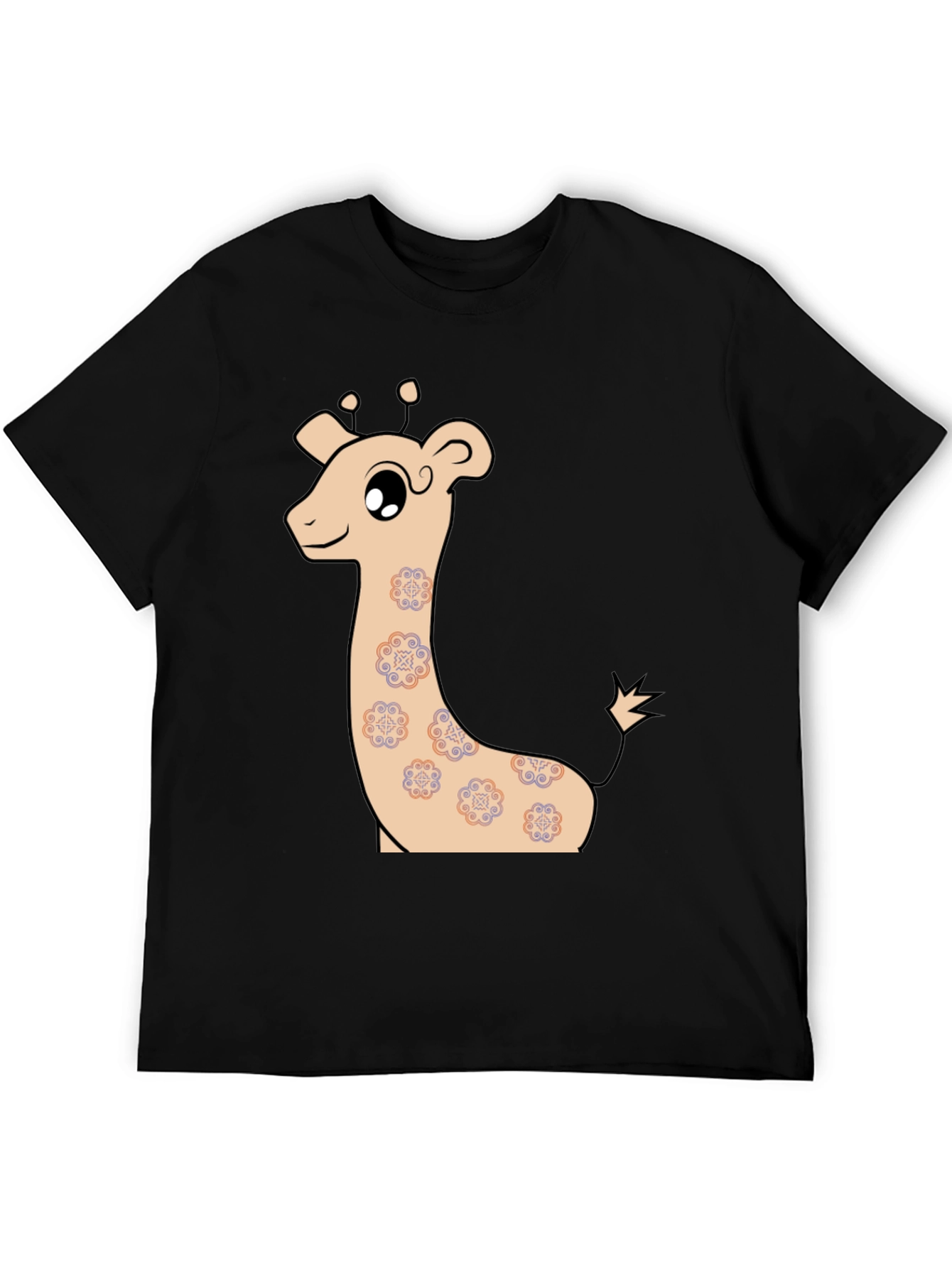 Cute Giraffe Graphic T-Shirt