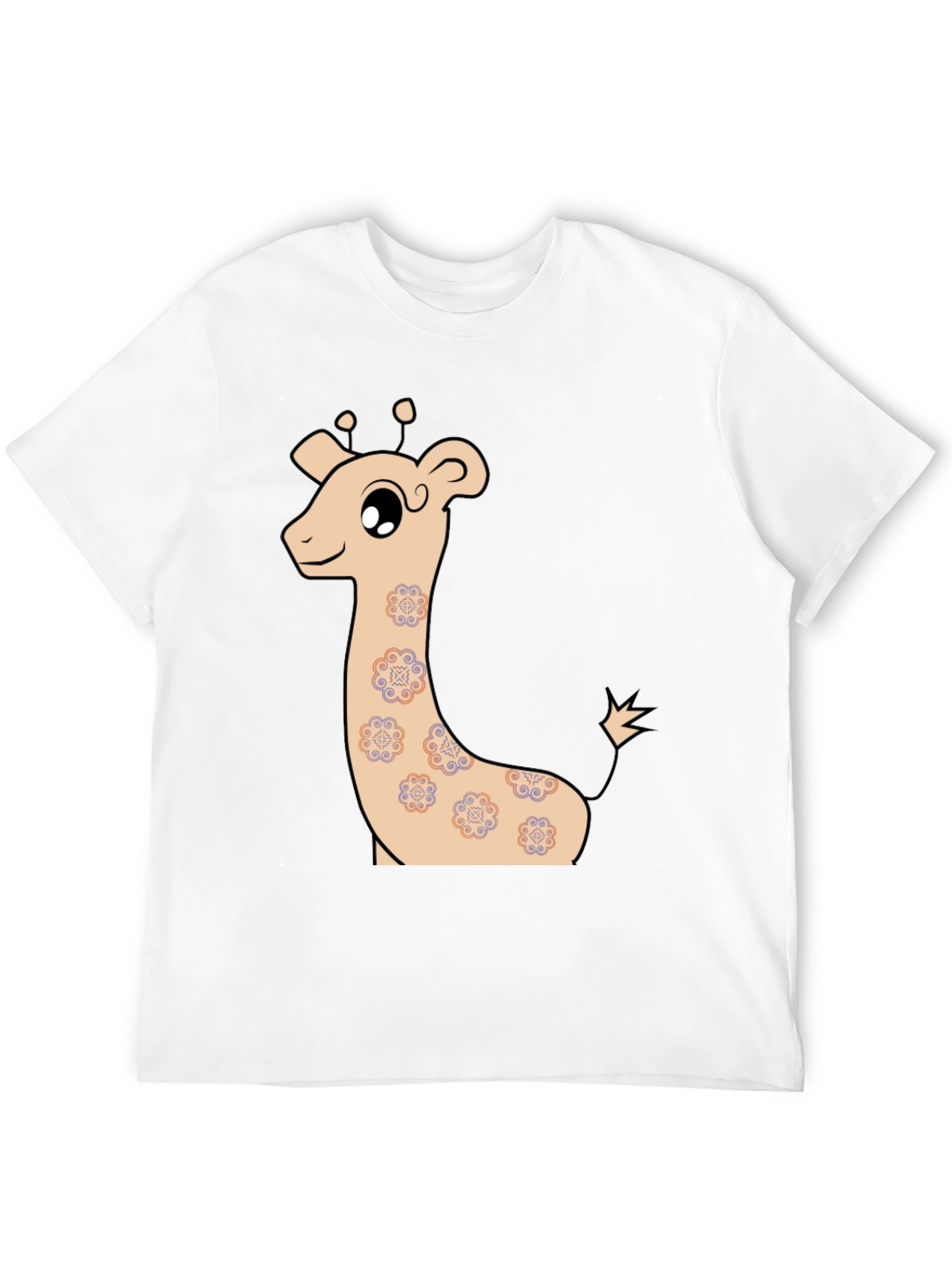 Cute Giraffe Graphic T-Shirt