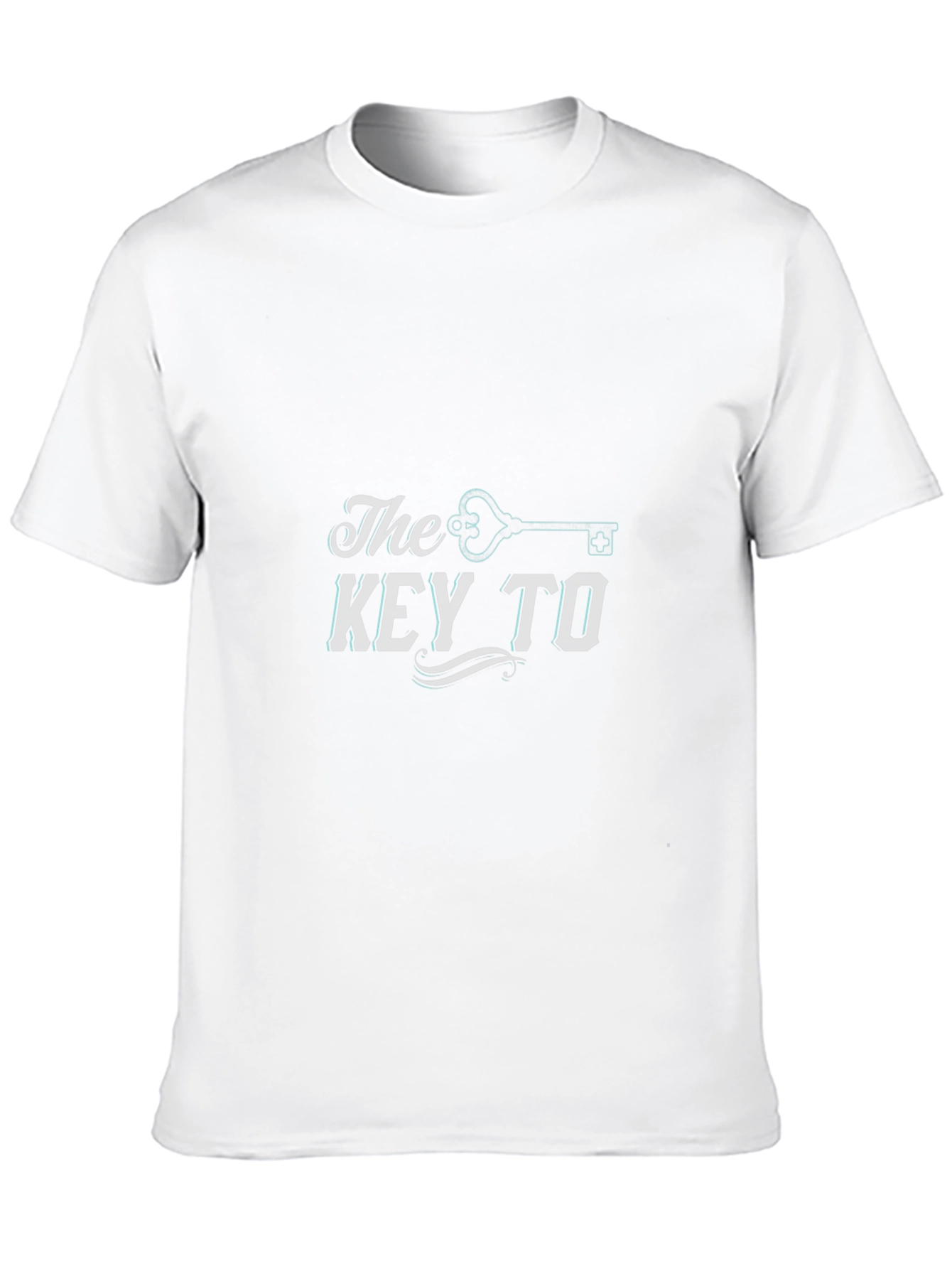 The Key to T-Shirt Black Mens