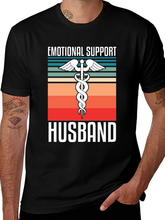 Emotional Support Husband Graphic Tee