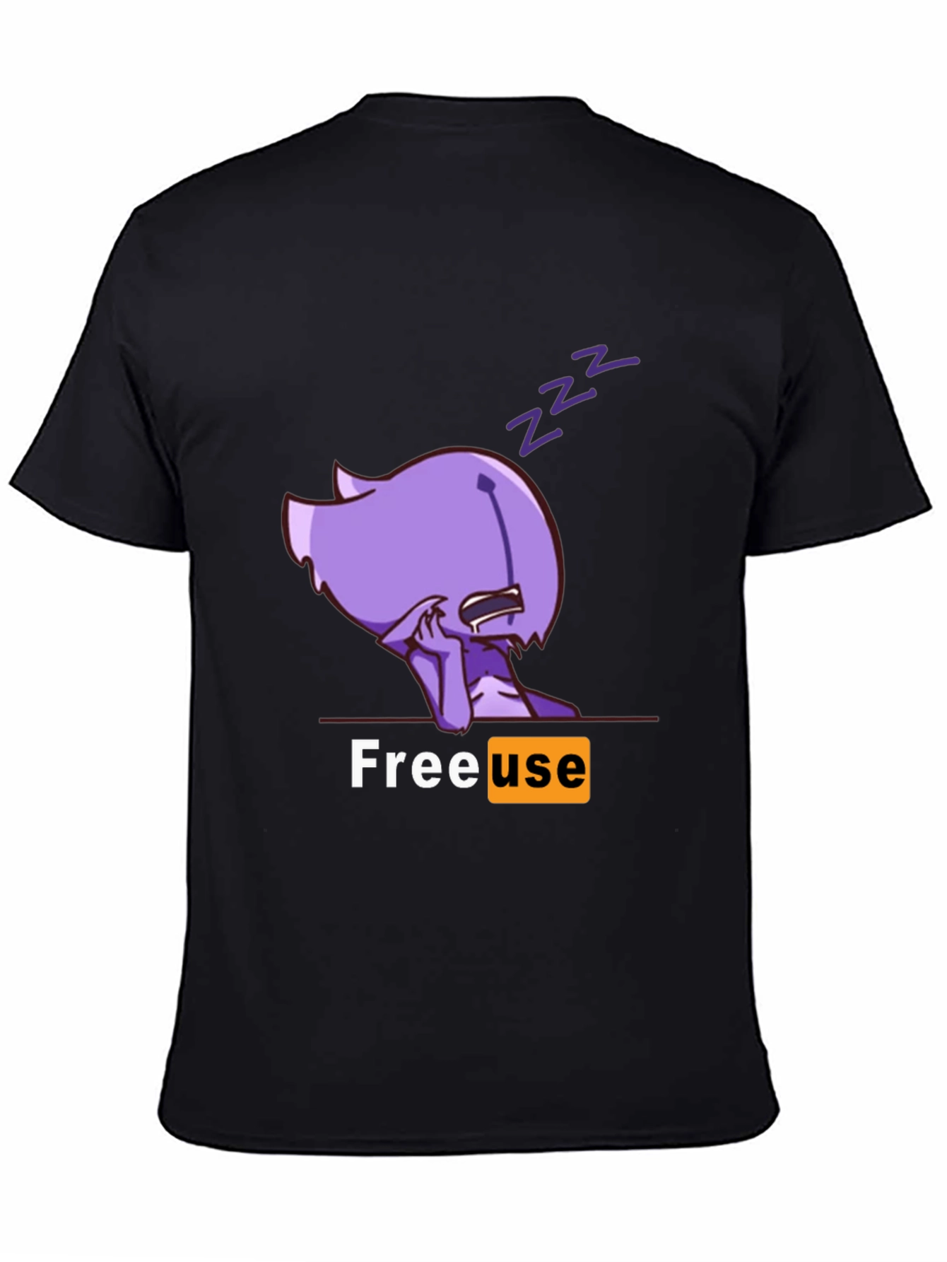FreeUse Purple Character T-Shirt