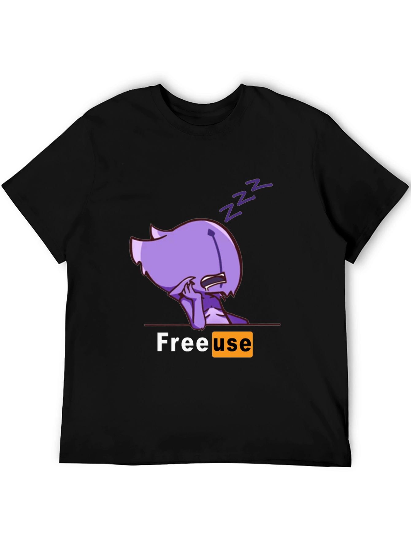 FreeUse Purple Character T-Shirt