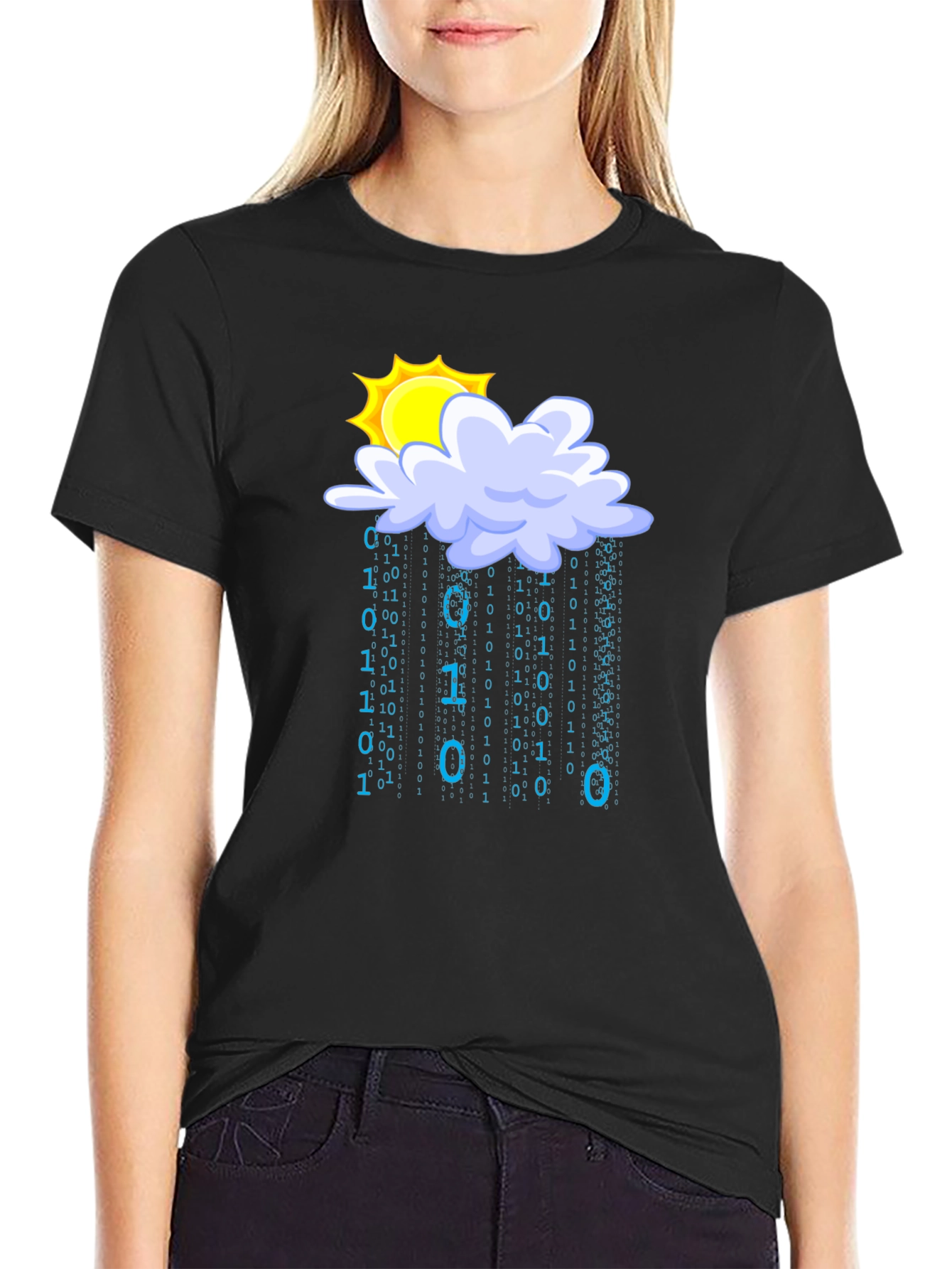 Data Cloud T-Shirt - Programmer Weather Tee