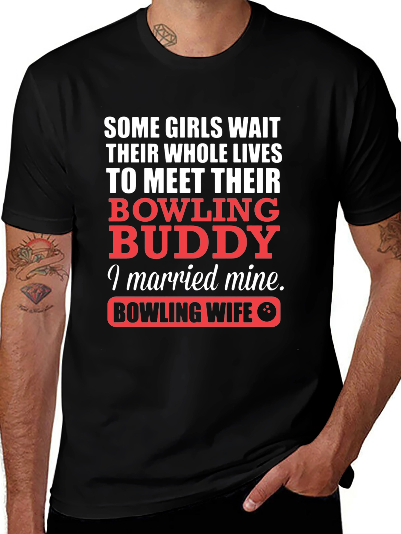 Bowling Wife T-Shirt - Bowling Buddy