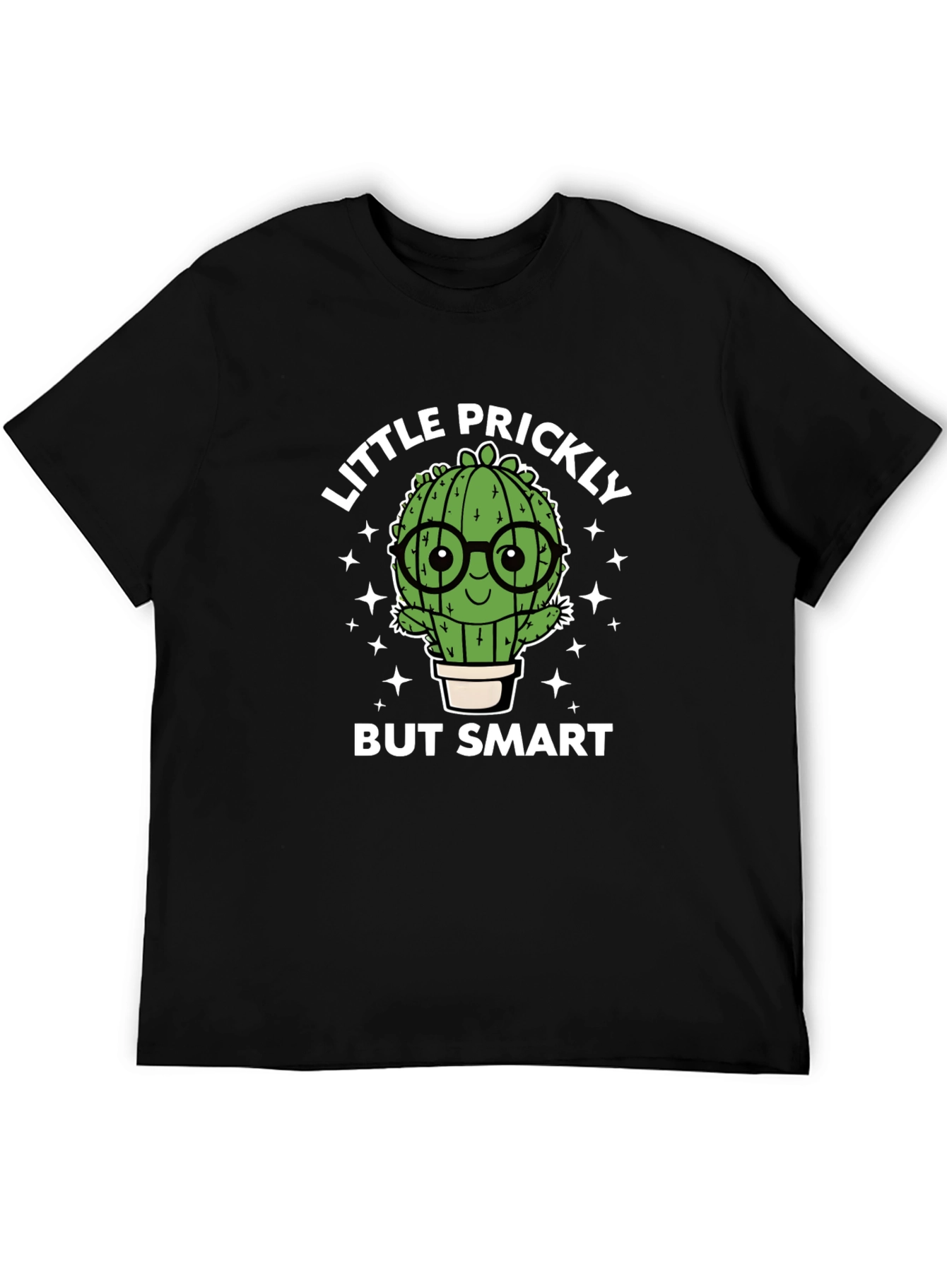 Little Prickly But Smart Cactus Graphic Tee